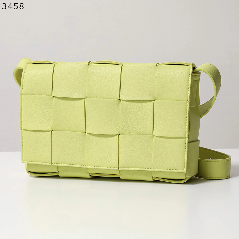 BOTTEGA VENETA Cassette Maxi Intrecciato Crossbody Bag
